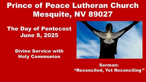 Sermon for the Day of Pentecost: Reconciled Yet Reconciling