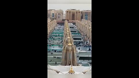 Parasols In Saudi Arabia That Shield People From The Intense Sun