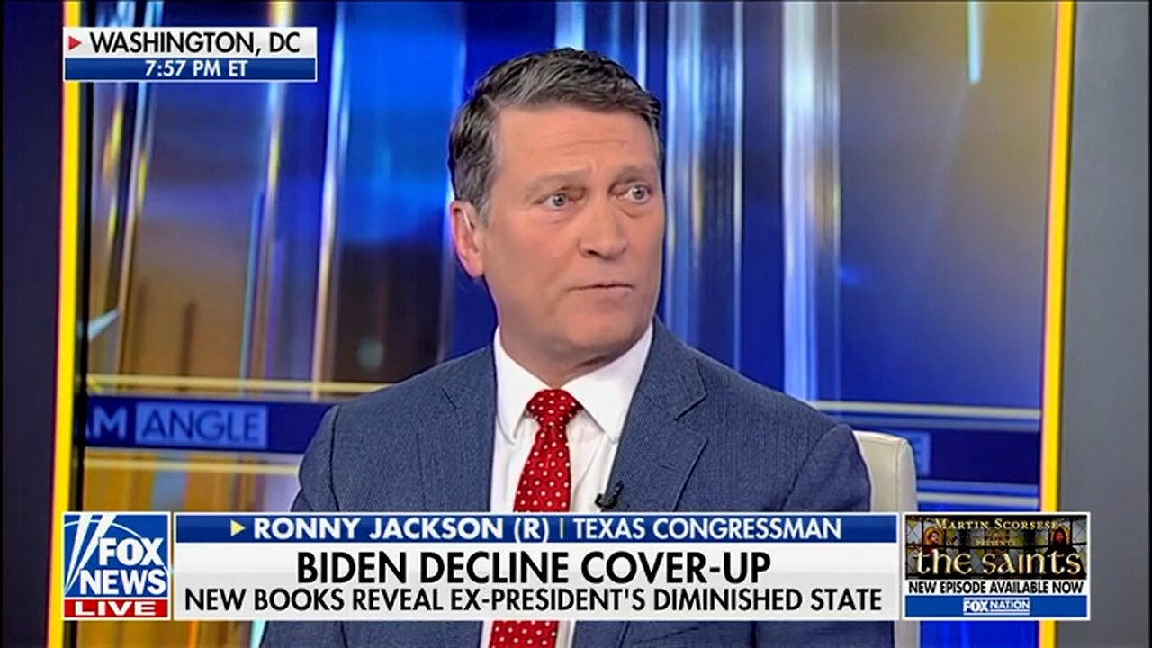 Ronny Jackson on the Ingraham Angle 4/7