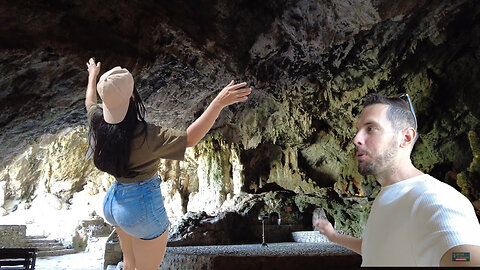 Look at this giant cave of God's wisdom 😇 | Crete Island 🇬🇷