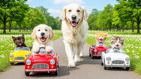 Mama Dog’s Hard Work 🐕🍦 Saving for a New Car Toy For Puppy🚗💖 Heartwarming Story