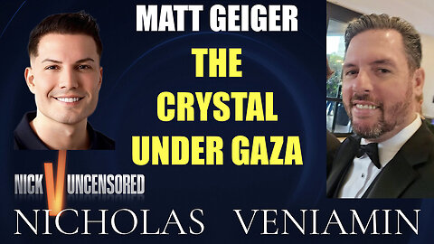Matt Geiger Discusses The Crystal Under Gaza with Nicholas Veniamin