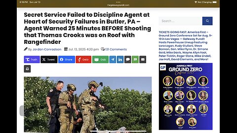 Secret Service Failed to Discipline Agent at Heart of Security Failures in Butler, PA