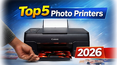 Top 5 BEST Photo Printers of 2026 | Best Photo Quality, Best Value, and Best Print Size!