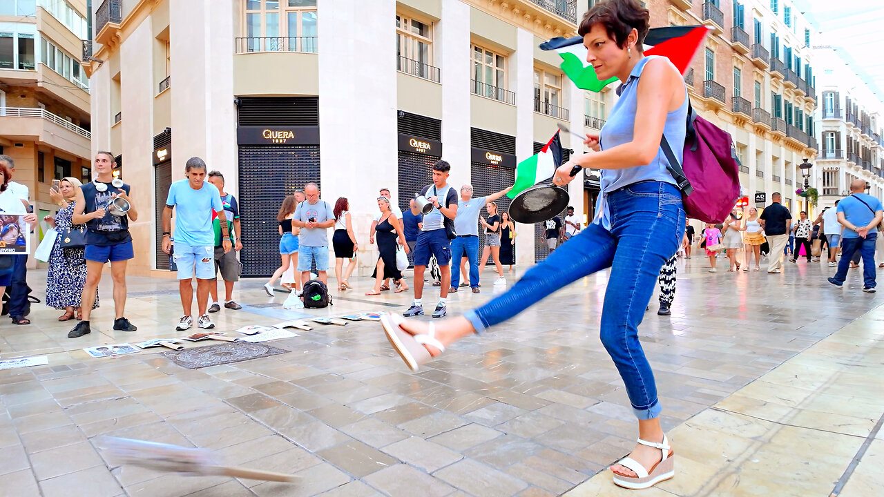 Gaza: Protest in Malaga Against Israel’s Actions in Palestine