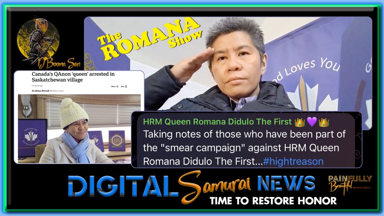 DSNews LIVE | D Booma San Commits High Treason according to Romana 'the grifting dildo' Didulo & Other Dumb'assery News on Sept. 4th, 2025