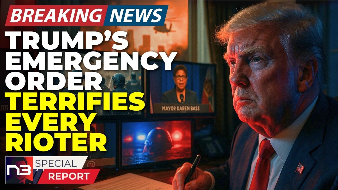 🚨BREAKING: Trump Just Did Something in LA That No President Has Done Since the Civil War ERA