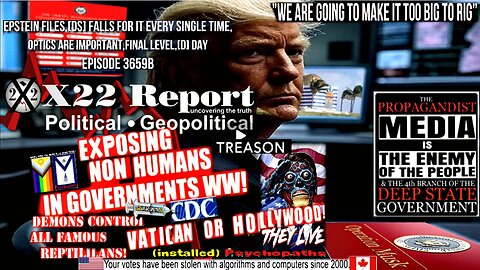 Ep 3659b-Epstein Files,[DS] Falls For It Every Single Time,Optics Are Important,Final Level,[D] Day