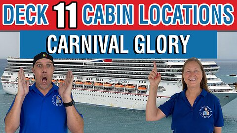 Carnival Glory Cabin Deck 11 | Tall Man's Cruise Adventures