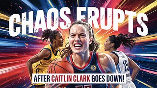 CHAOS ERUPTS After Caitlin Clark Goes Down!