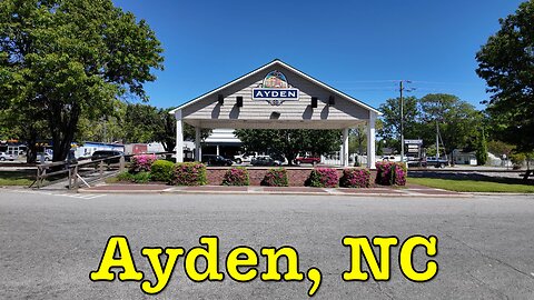 I'm visiting every town in NC - Ayden, North Carolina