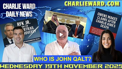 CHARLIE WARD DAILY NEWS WITH CHARLIE WARD, PAUL BROOKER & DREW DEMI WEDNESDAY 19TH NOVEMBER 2025