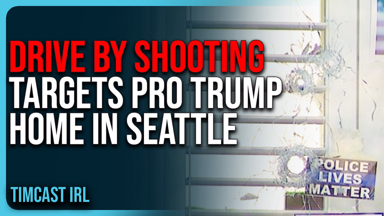 DRIVE BY SHOOTING Targets Pro Trump Home In Seattle