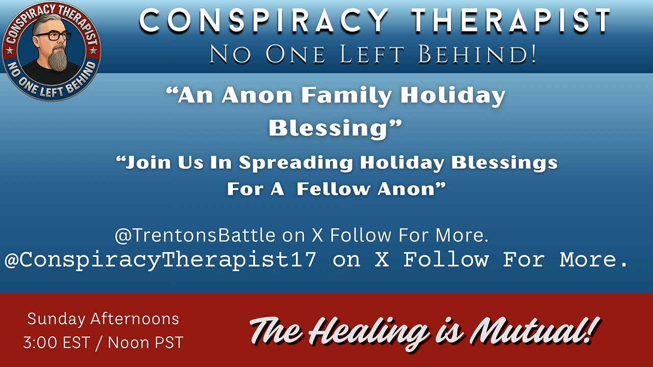 An Anon Family Holiday Blessing