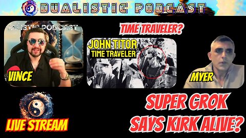 Super Grok Thinks Charlie Kirk Alive? Time Traveler? W Myer