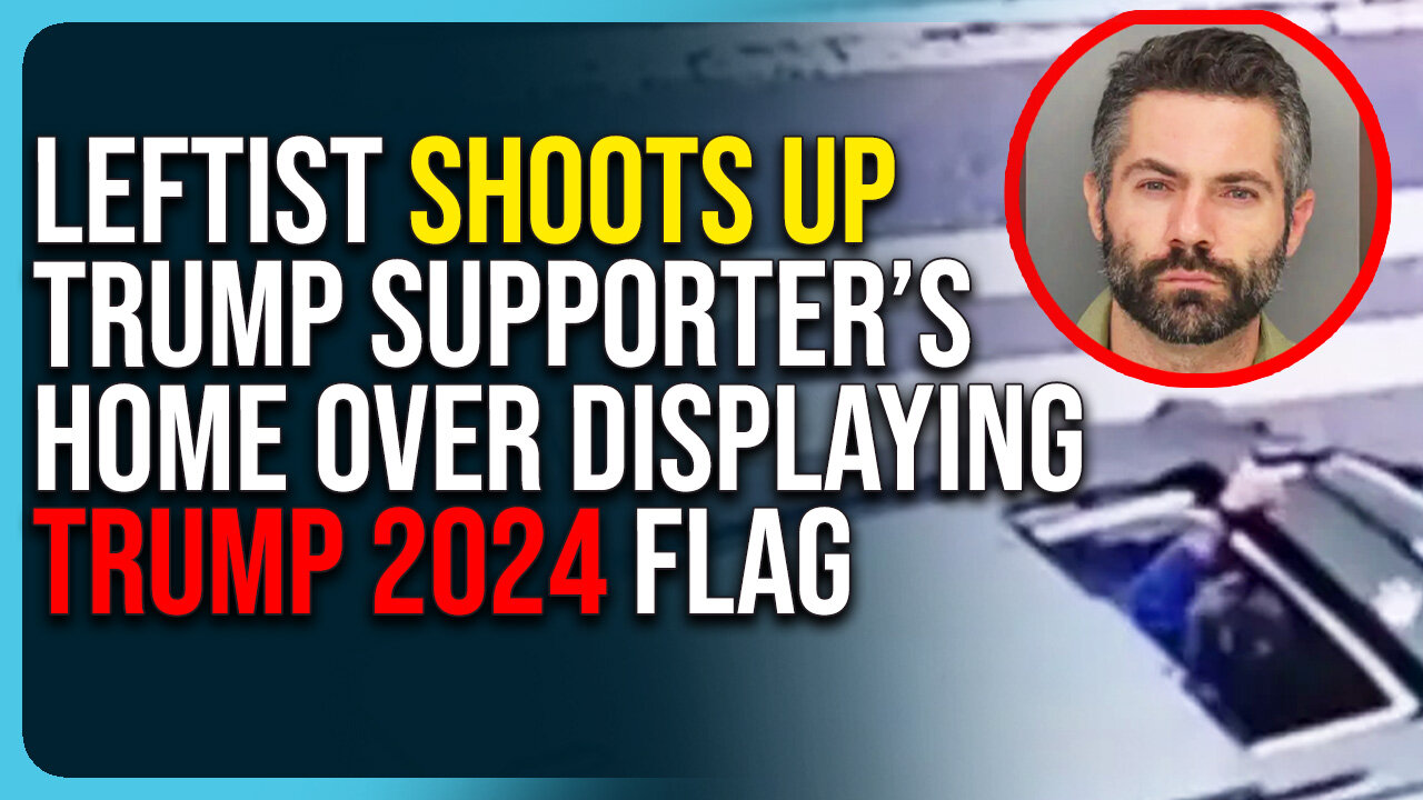Leftist Shoots Up Trump Supporter’s Home Over Displaying Trump 2024 Flag