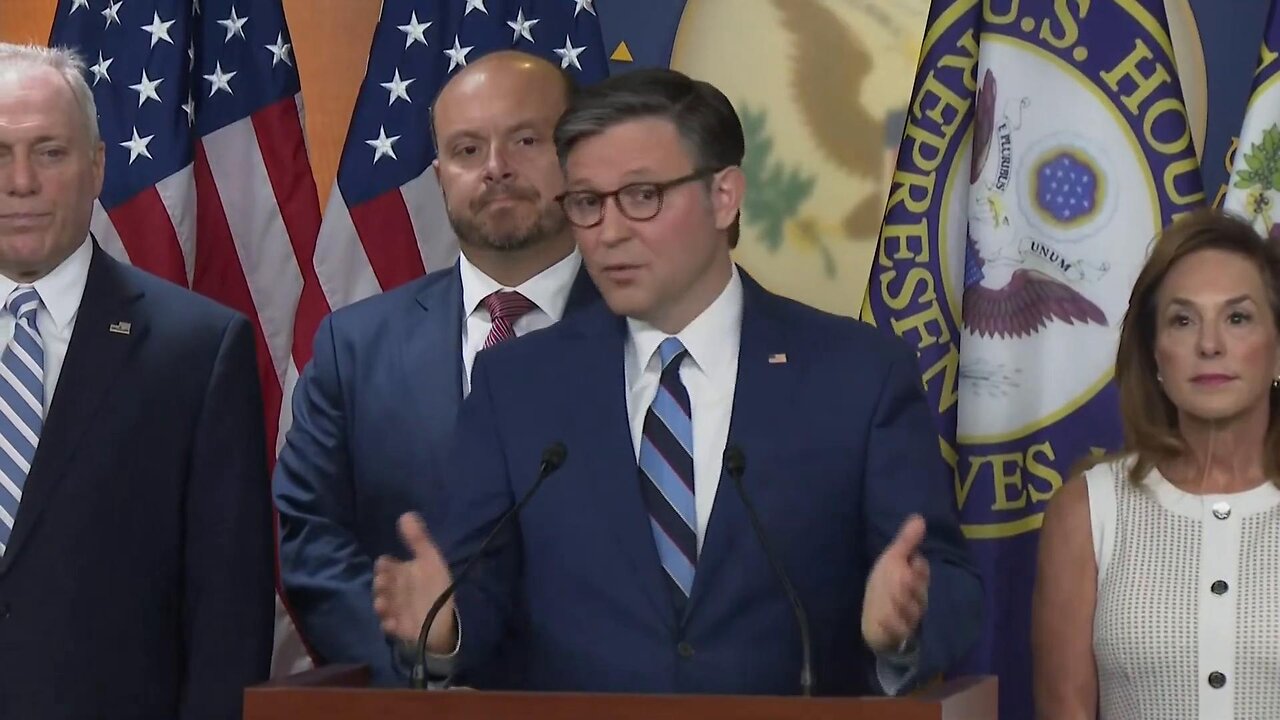 House Speaker Mike Johnson blasts Schumer for 'reckless' shutdown - October 16, 2025