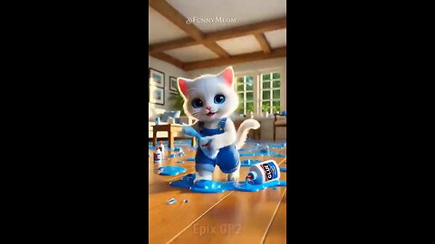 Dad_Cat_saved_his_Family_from_Thieves🙀_PT-8__#catsoftiktok_#cat_#cute_#aiart_#ai_#poorcat_#catlover