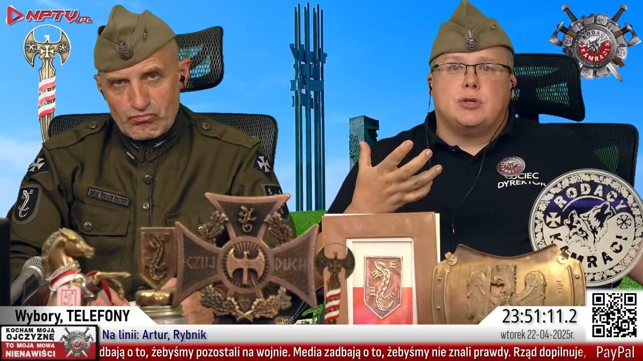 Wybory, TELEFONY - Olszański, Osadowski NPTV (22.04.2025)