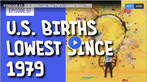 "U.S. Birth Rates Hit Record Low in 2020: Lowest Since 1979"