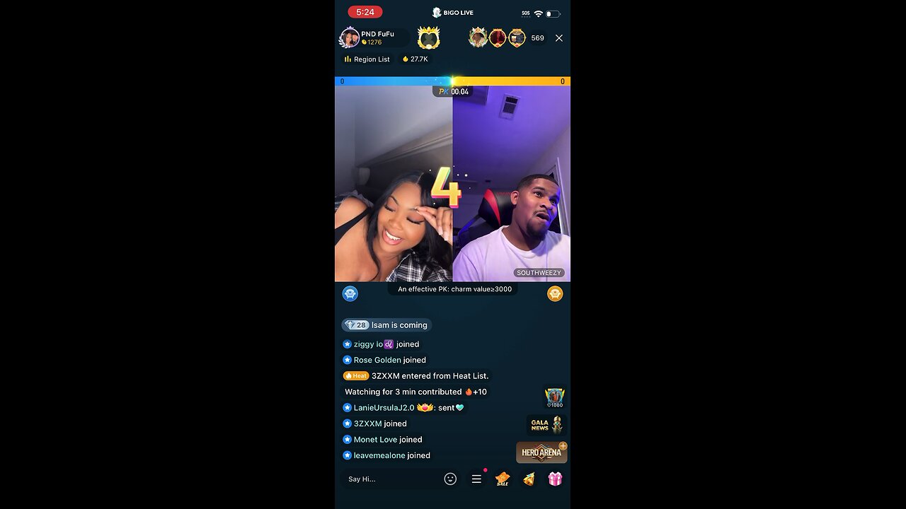 PND is in Flocko bedroom reflecting 👀