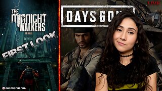 The Midnight Walkers First Look 4pm | Days Gone New Game +