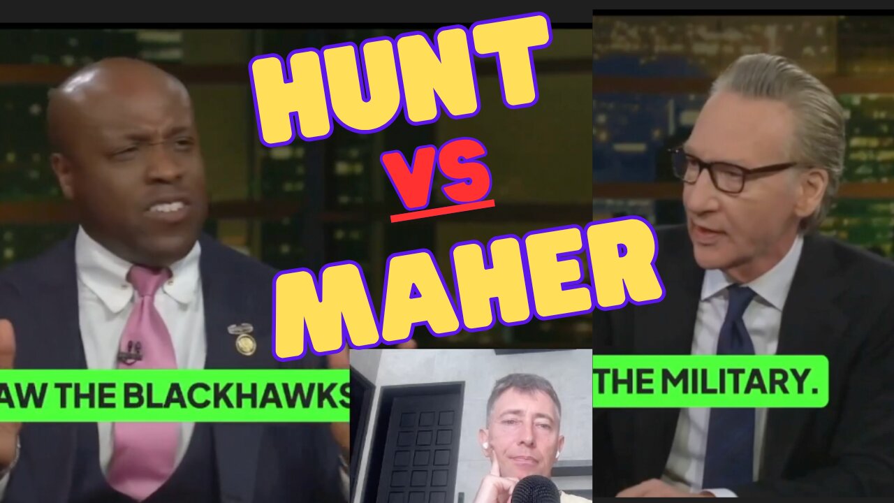 Wesley Hunt vs Bill Maher : Iran, Military, and Embers of TDS