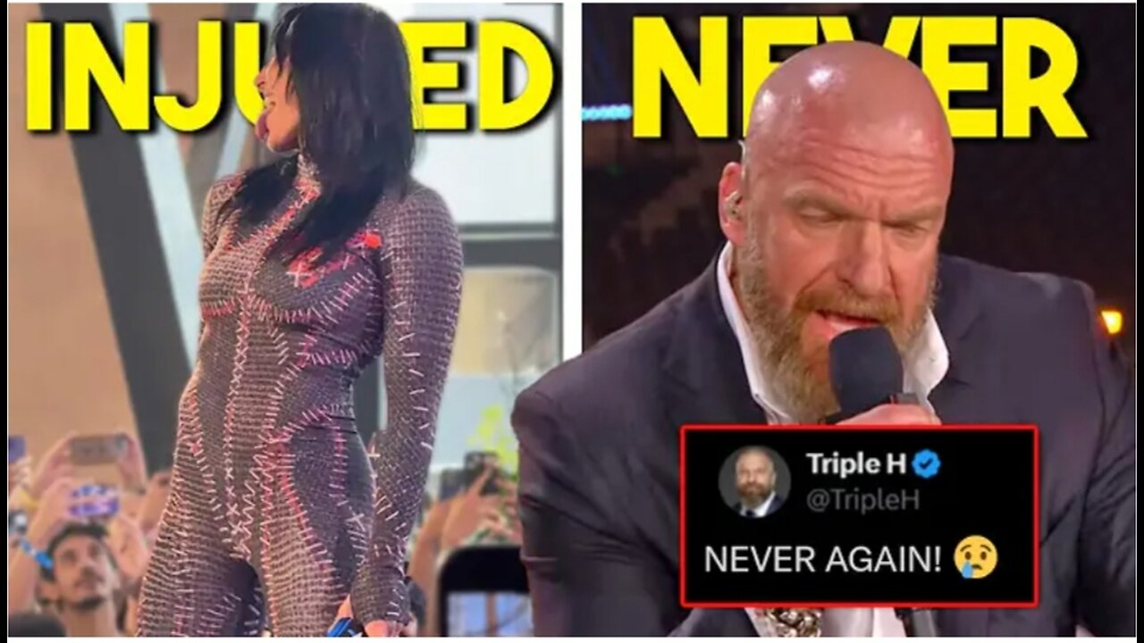 Rhea Ripley INJURED...HHH SAYS NEVER AGAIN... REAL REASON WWE Took