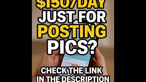 $150/Day Just for Posting Instagram Pics?! (No Experience Needed)