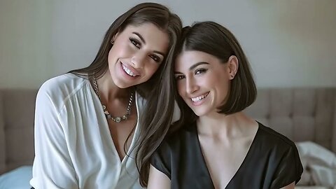 Honeymoon Romance - Lesbian Kissing Scenes - Lesbian Video 💥