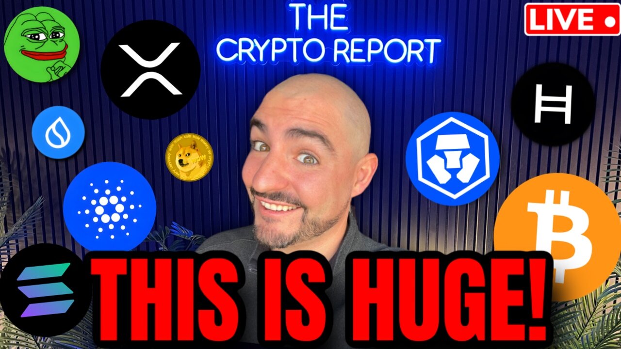 BREAKING CRYPTO NEWS! (PEPE, DOGE, SOL, SHIB, SUI, CRO, BTC, ETH, XRP, HBAR)