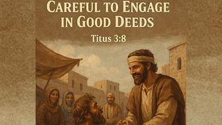 Careful to Engage in Good Deeds (UPDATED)