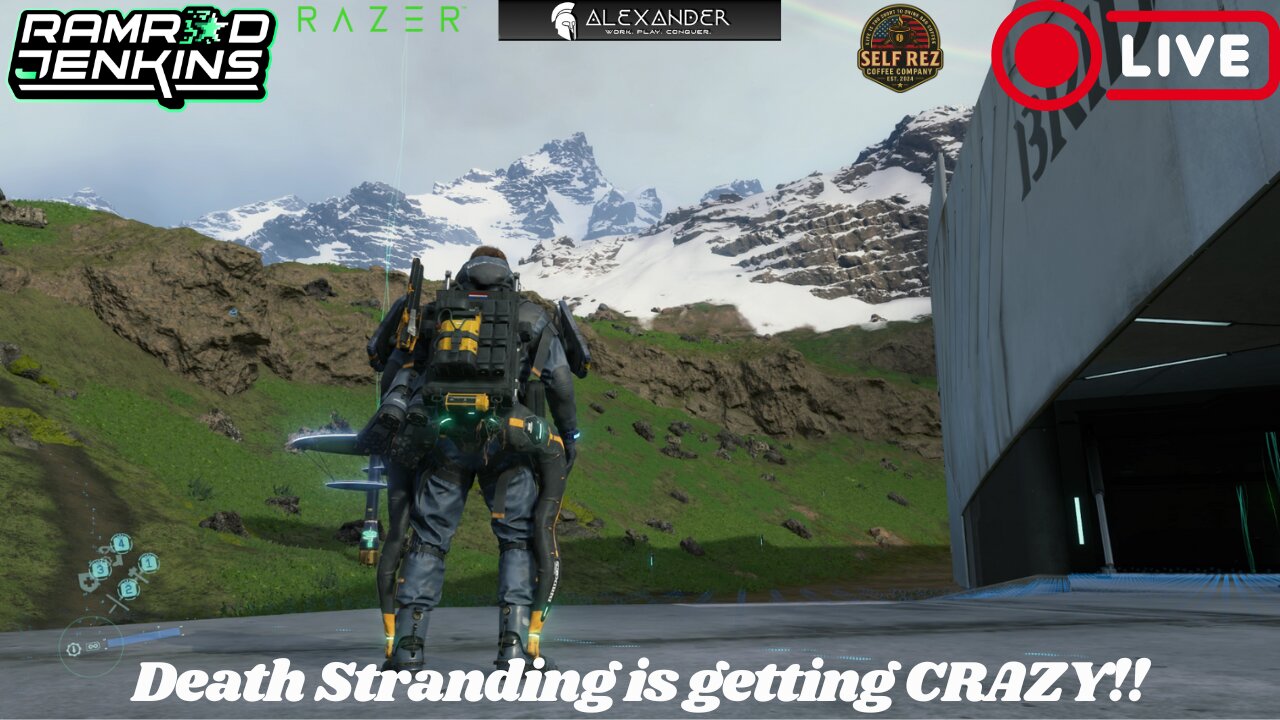 Death Stranding is getting CRAZY!! Come hang out!!