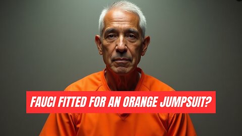 Fauci Fitted for Orange Jump Suit?
