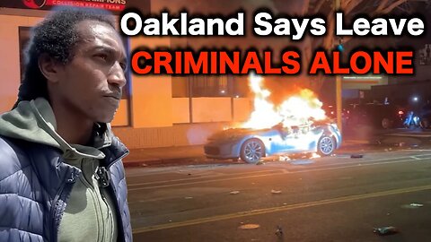 Oakland ATTACKS Community To Protect Criminals