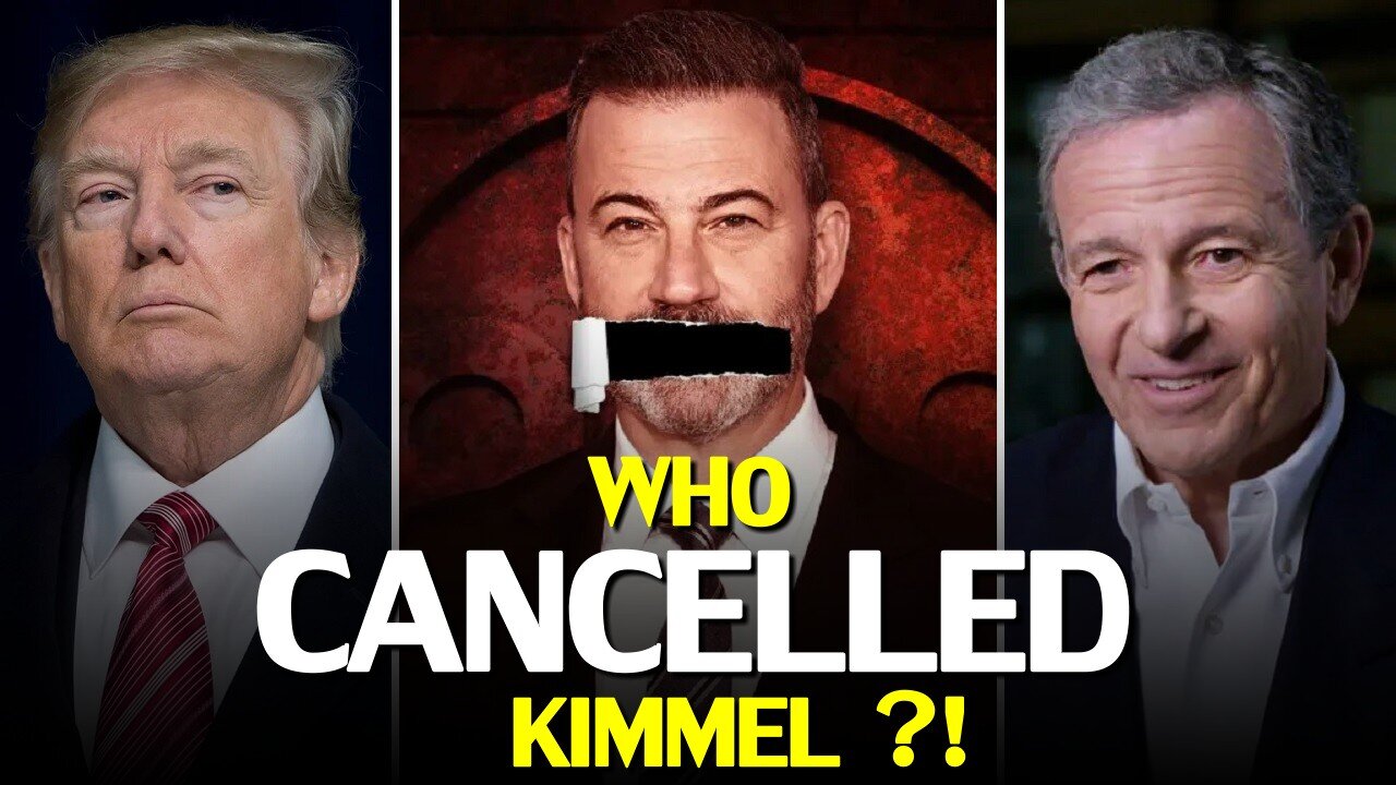 Who REALLY cancelled Jimmy Kimmel, and why?!