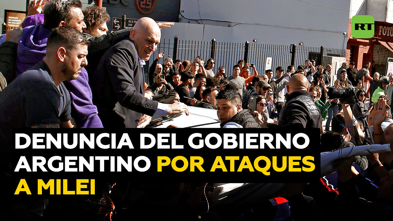 Gobierno de Argentina presenta denuncia por ataques contra Milei