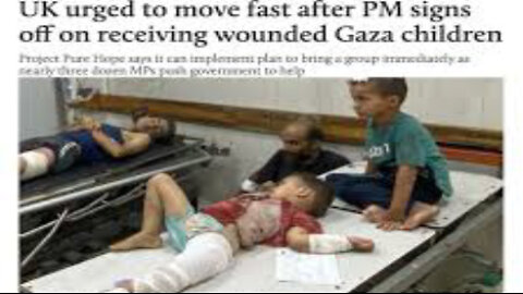 UK government trying to force refugees from Gaza on us. NO NO NO