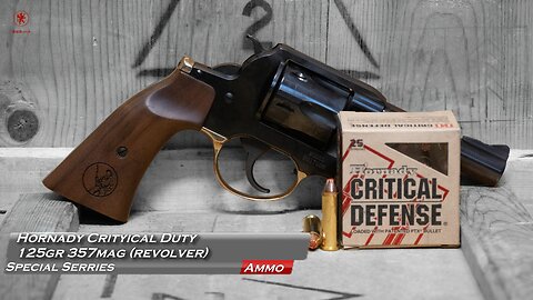 Hornady Critical Defense 125gr 357mag Revolver Test