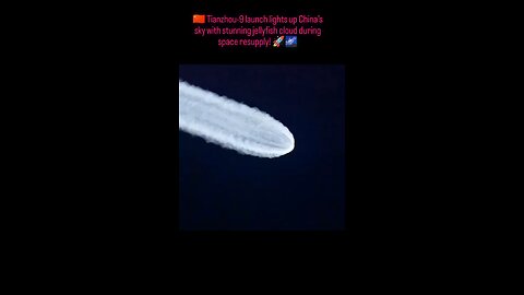 🇨🇳 China successfully launched the Tianzhou-9 cargo spacecraft to resupply its space station