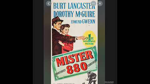 CS # 241Mister 880 Burt Lancaster. Dorothy McGuire