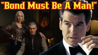 Former James Bond Actor And Hollywood Feminist Legend Helen Mirren Says Character MUST Be A MAN!