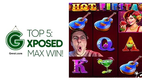 Top 5: Xposed Max Win! ($4,000,000+ casino big win)