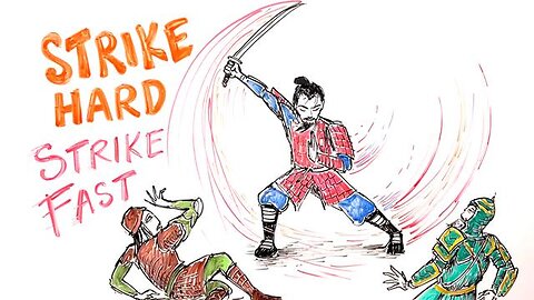 🚨⚠️🐱‍👤Sun Tzu - Strike hard Strike fast! - The art of war - How to destroy your enemy - Links!👀