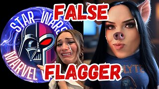 Carly King False Flag Copyright Struck StarWarsMarvelPURIST's YouTube Channel Like the CANCEL PIG She Is