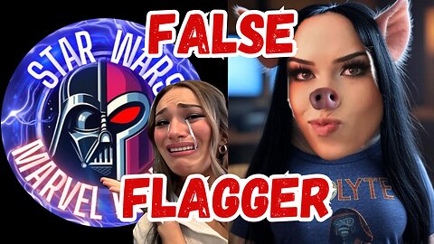 Carly King False Flag Copyright Struck StarWarsMarvelPURIST's YouTube Channel Like the CANCEL PIG She Is