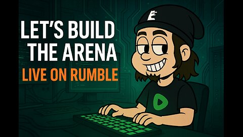 BUILDING THE ARENA: Live-Coding with AI, Coffee, and Chaos ☕🤖🔥