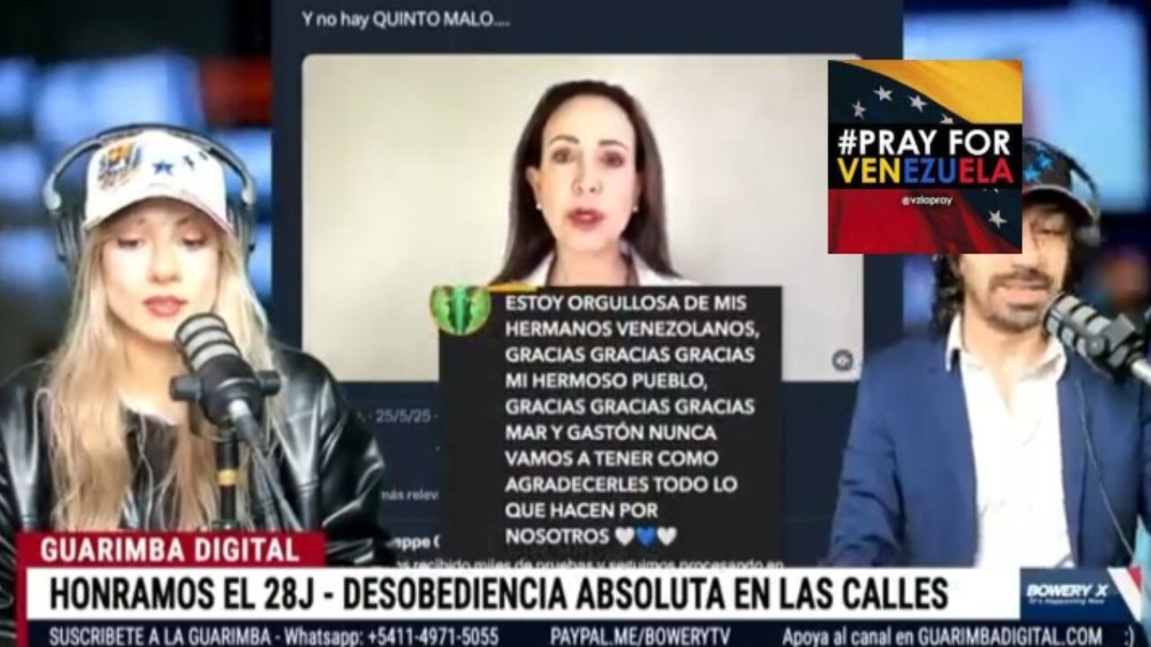 INTERVIEW WITH MARIA CORINA MACHADO