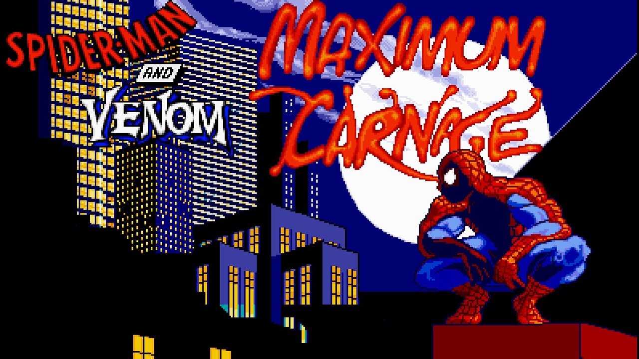 SPIDERMAN AND VENOM: MAXIMUM CARNAGE (OpenBOR) (Gameplay - Commentary)