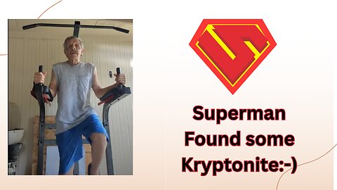 Superman has a weakness